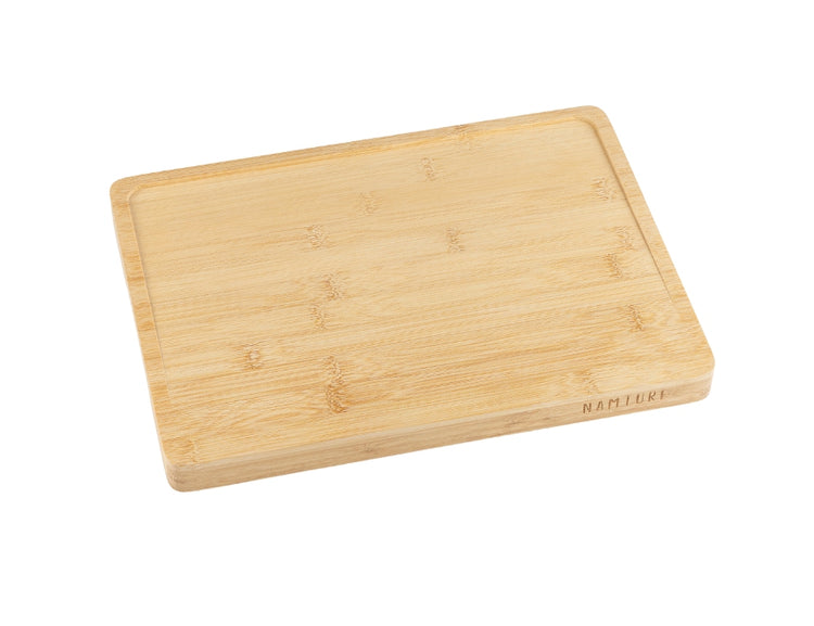 Namture Bambus-Schneidebrett – L – 32 x 24 x 2,5 cm