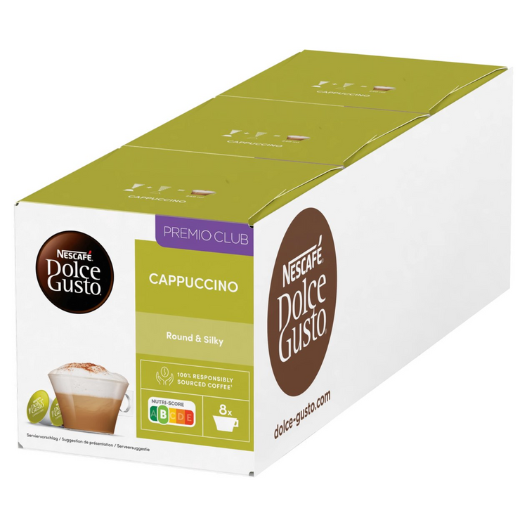 Nescafe Dolce Gusto Cappuccino (3x 16 Tassen) (Kopie)