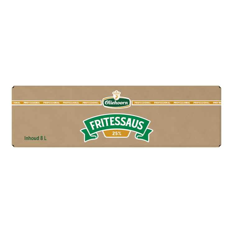 Oliehoorn-Sauce King-Pommes-Sauce 25 % (8 Liter)