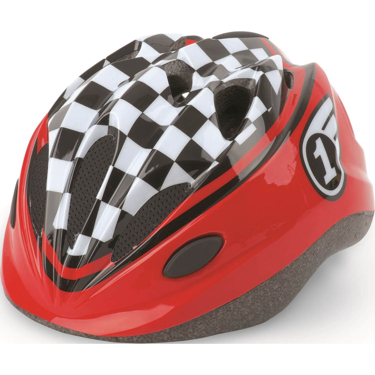 Polisport Kinderhelm Race. Größe: xs (46 53 cm), Farbe: rot schwarz