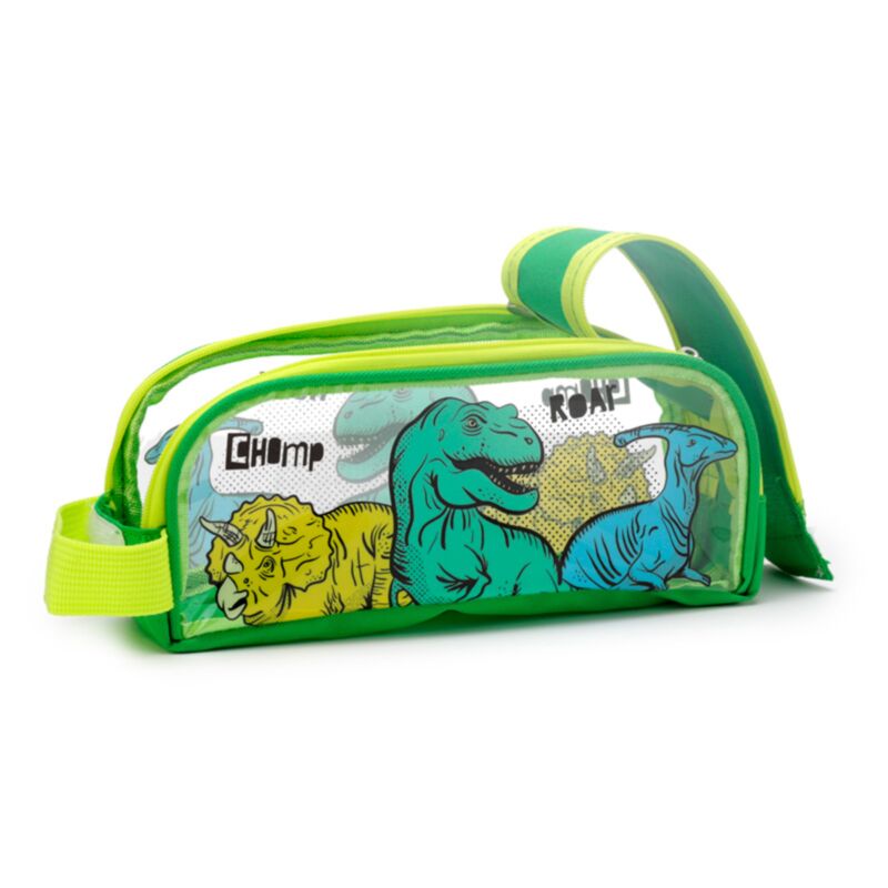 Dinosaurier transparenter Bleistiftkocher