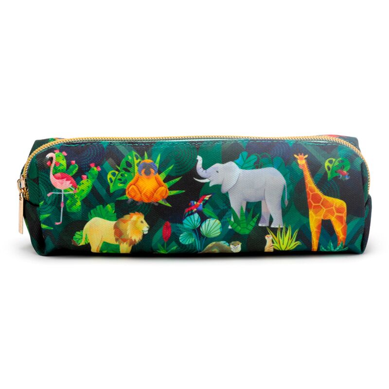 Animal Kingdom Canvas Bleistiftbox