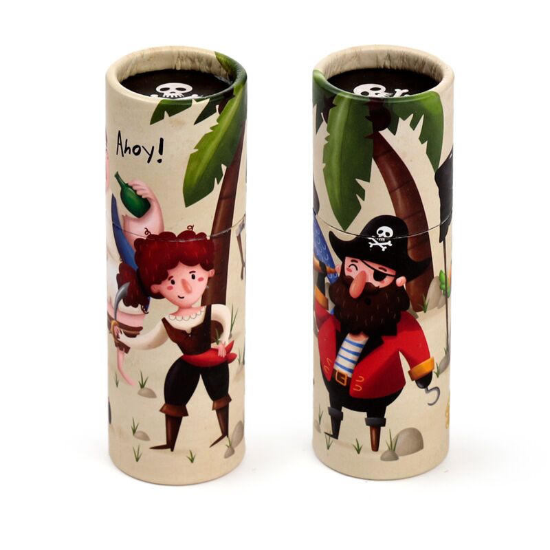 Jolly Rogers Pirat Zeichnung Kocher 12 farbige Stifte