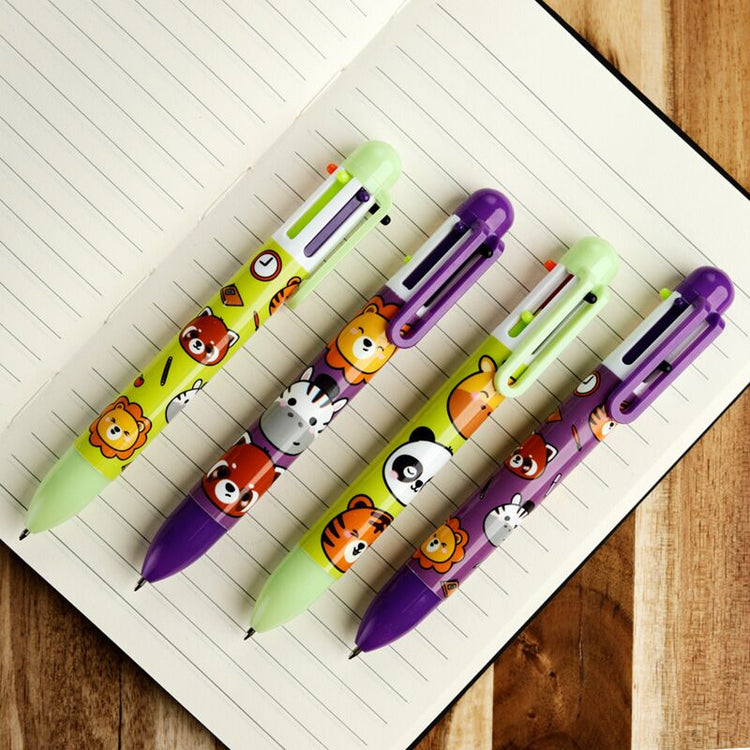 Adoramals wilde Tiere mehr Farben Stift (6 Farben)