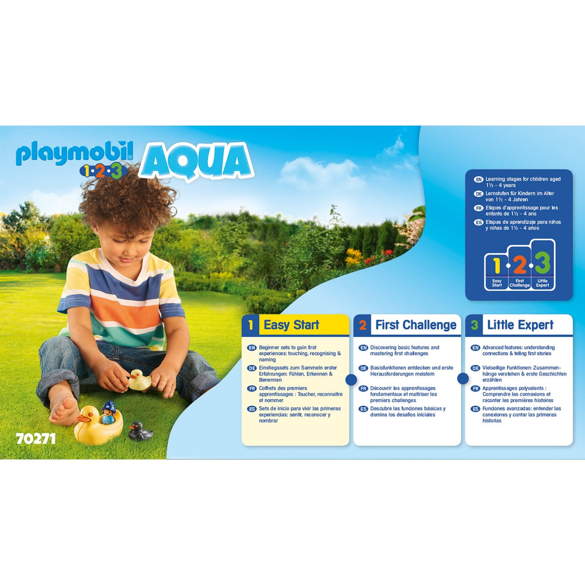 Playmobil 1.2.3 Entenfamilie