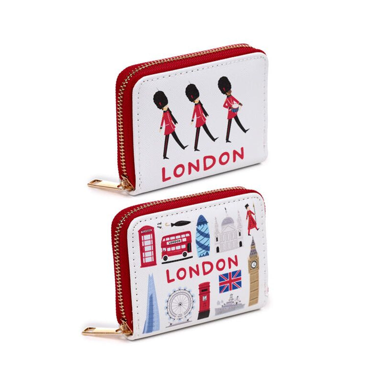 London Souvenir Rondrits Brieftasche - klein