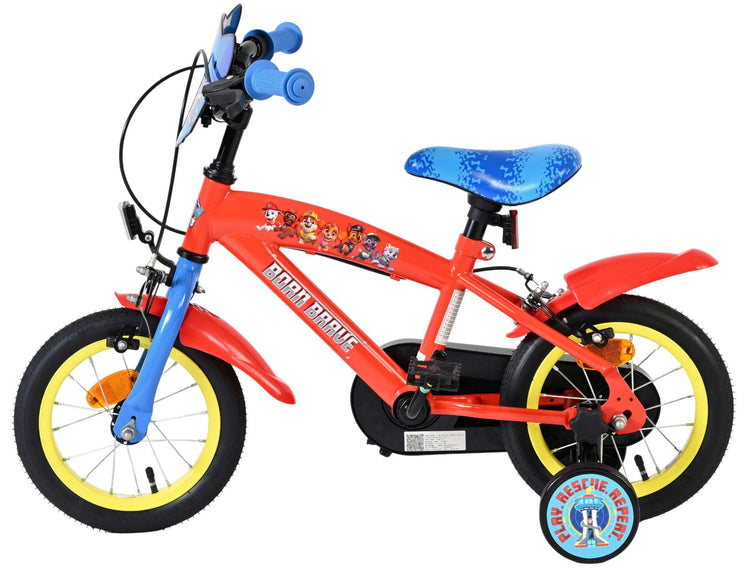 Paw Patrol Kinderfahrrad – Jungen – 12 Zoll – zwei Handbremsen