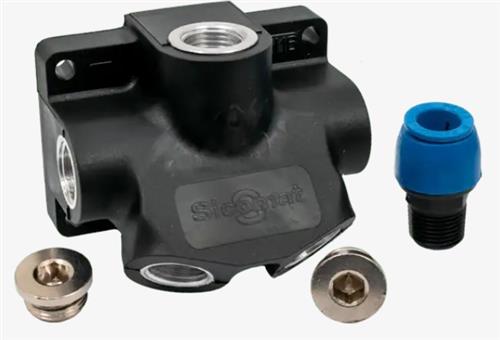 Alu-Wandplatten-Set innen: ø22 mm außen: 4 x 1 2