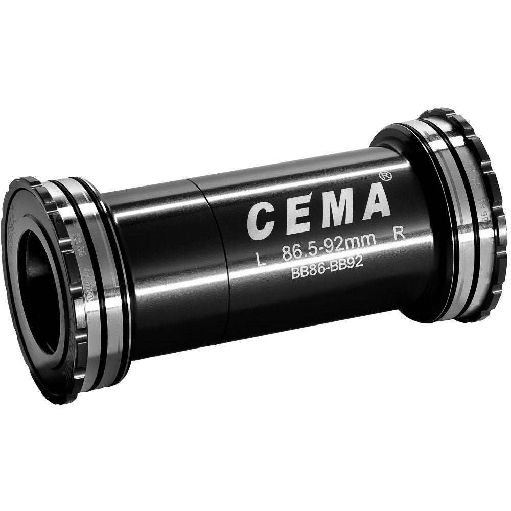 Cema Bracketas BB89 Interlock Shimano-RVS-Zwart