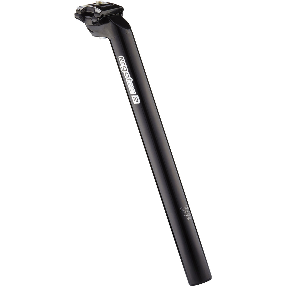 Ergotec Sitzplatz CNC Patent 30,4x350mm Alu Black