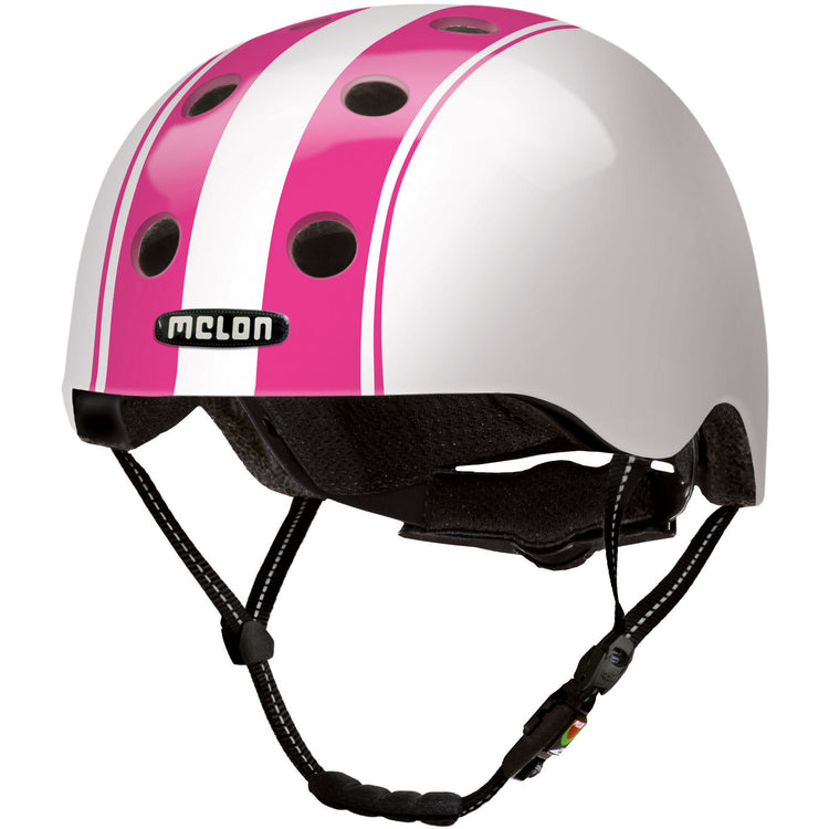 MELON Helm Urban Active Double Rosa Weiß XL-2XL