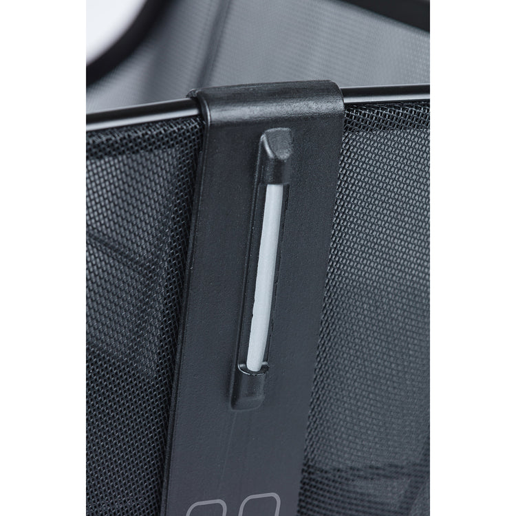 Basil Cento Tech Fiber WSL - Fahrradkorb - hinten - massiv schwarz