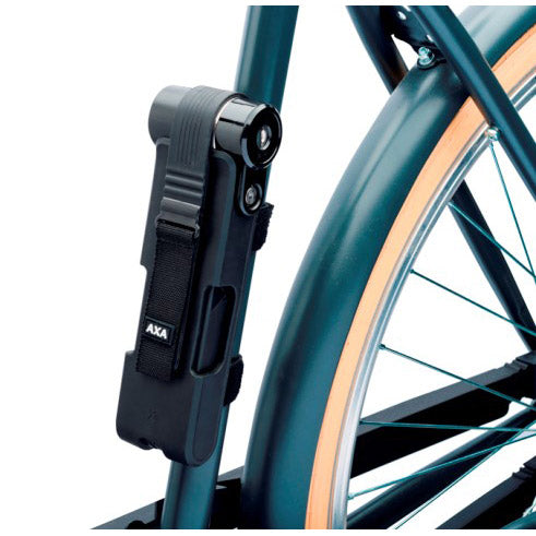 AXA Newton FL90K Faltschloss - 90cm - ART 8 - Schwarz
