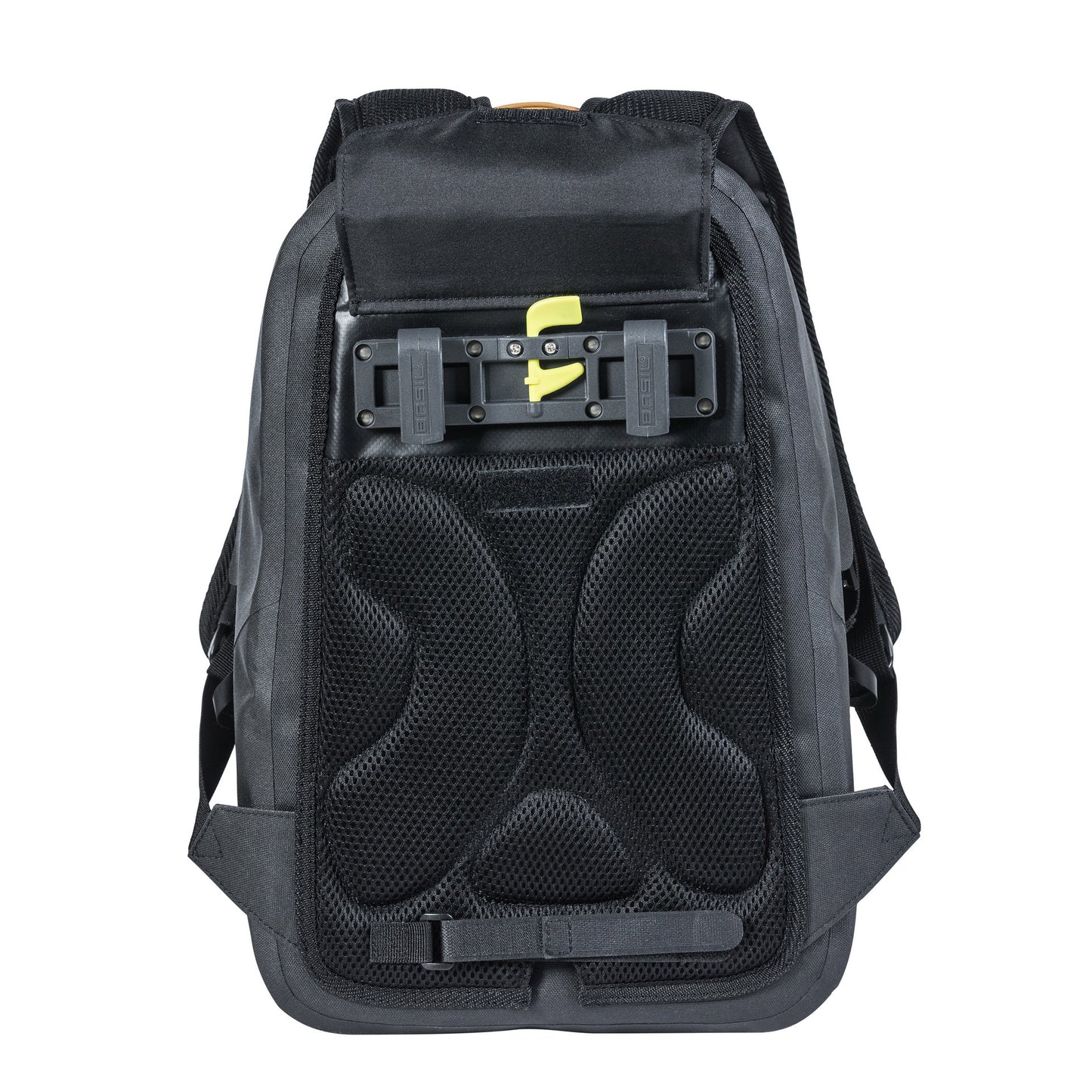 Basil Urban Dry Backpack - wasserdichter Fahrradrucksack - grau
