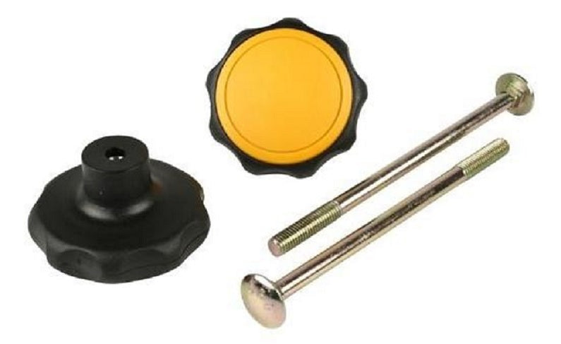 Spinder Drehknopf mit Bolzenschwarzorange (2)