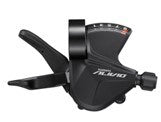Verleller auf der rechten 9-Speed-Shimano Alivio SL-M3100