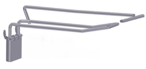 Klapphaken 200 mm ø4,8, Doppelschublade 15