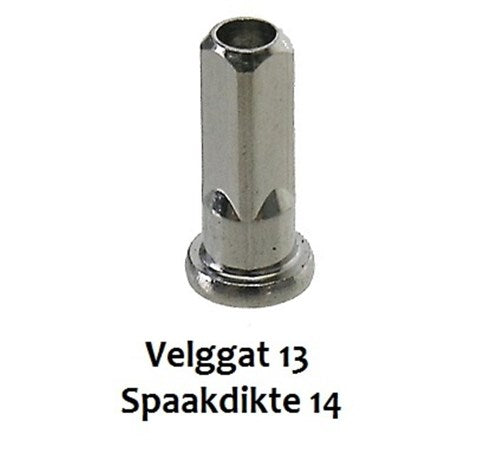 Alpina Speichenadapternippel 14 Felgenloch 13