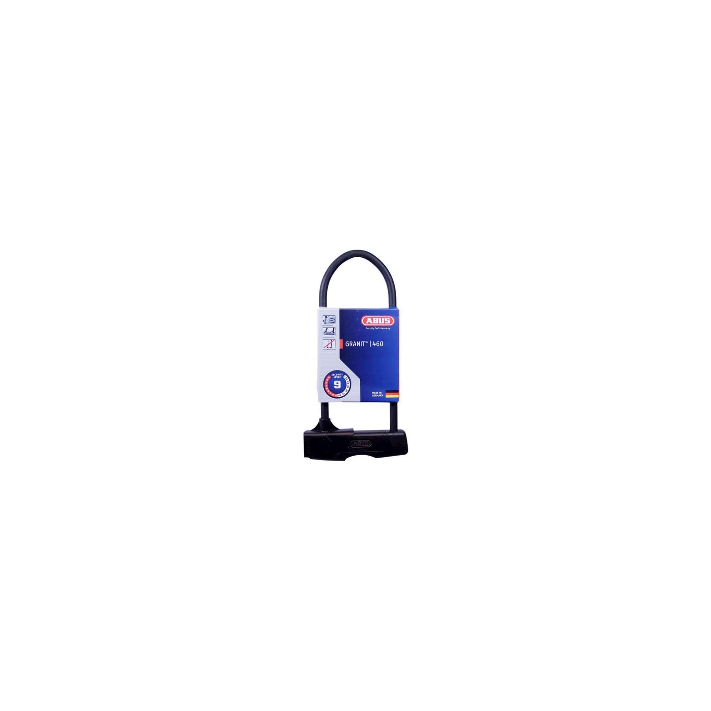 Abus Granit 460 Bügelschloss – 30 cm – Schwarz