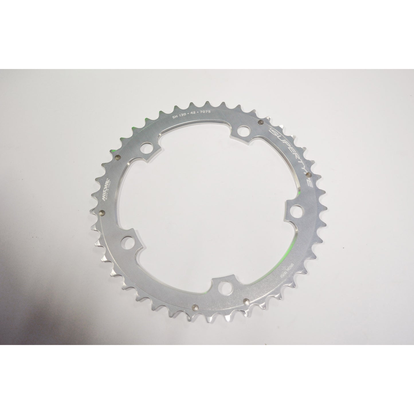 Shimano -Kette Top Supertype 130 42t Shimano Dreifach Silber