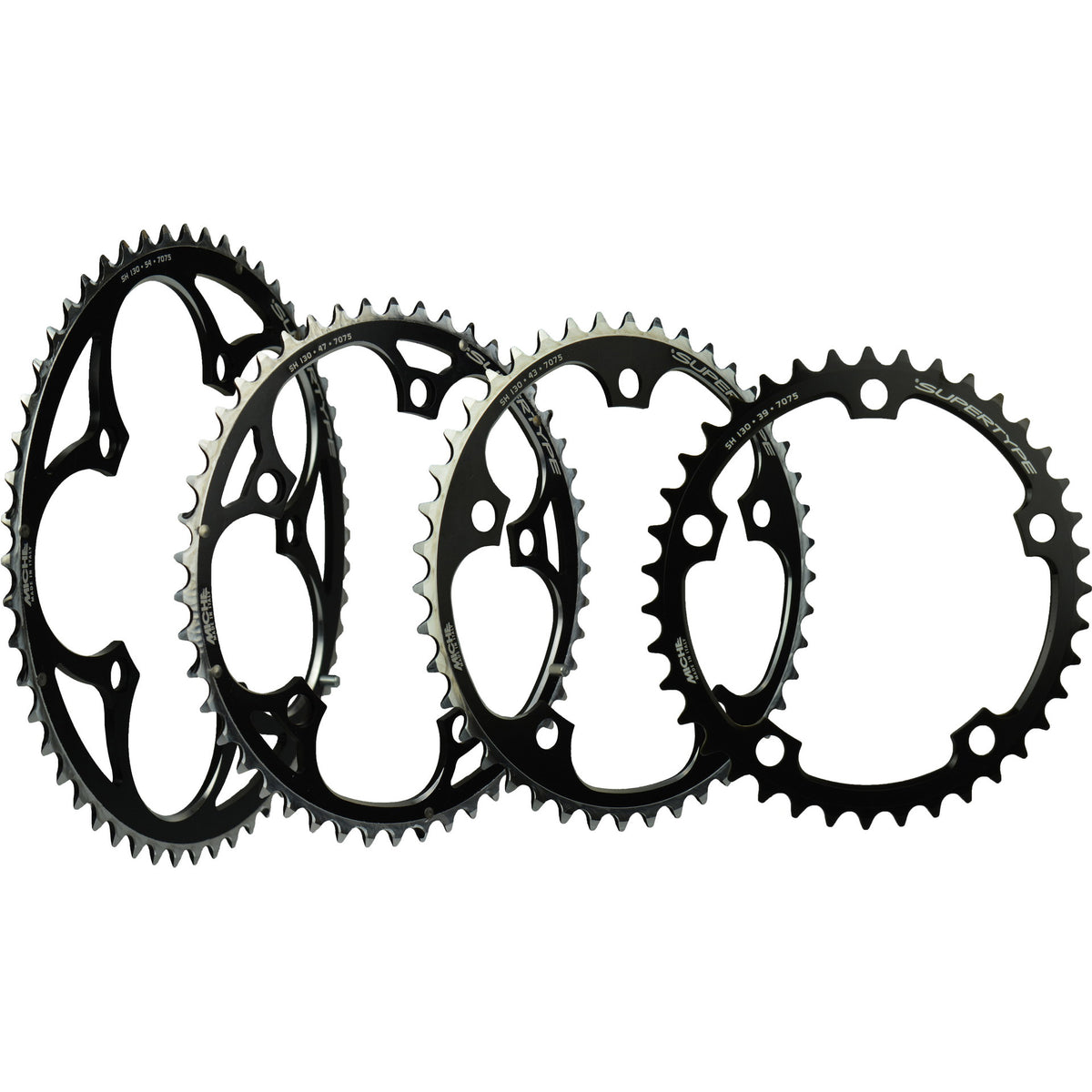 Shimano -Kette Top 54T 3 32 54 130 Supertype Schwarz