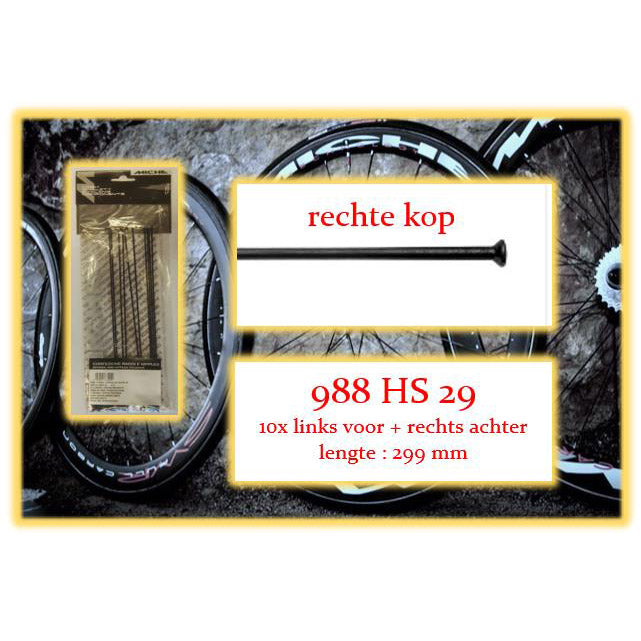 Miche Spaak+Nip. 10x LV+RA 988HS.29 Gerade Kopf