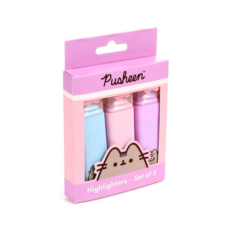 Pusheen the Cat Cap Highlighter-Set, 3 Stück