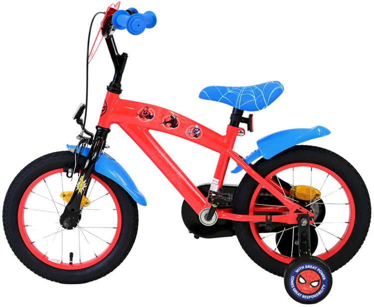 Spiderman Spider-Man Kinderbike Jungen 14 Zoll rotblau