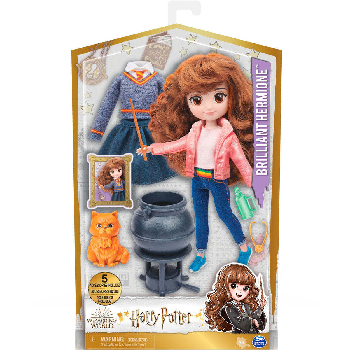 Spin -Meister -Zaubererwelt: Harry Potter Hermine Granger