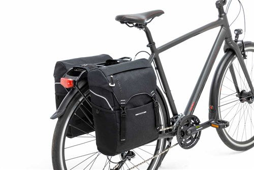 New Looxs Sports Doppel-Fahrradtasche schwarz grau