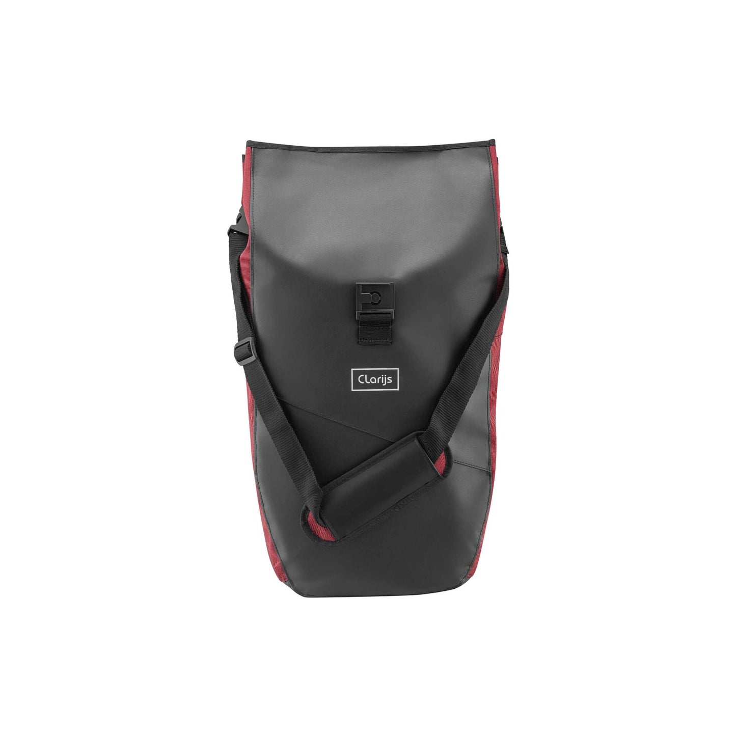 Clarijs Fahrradbeutel Solobag 24L Schwarzes Rood