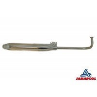 Tecno EXHAUST TOMOS EURO 2 CHROOM THIN