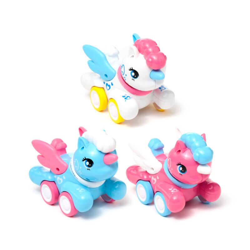 Presse GO Winged Unicorn Action Toy