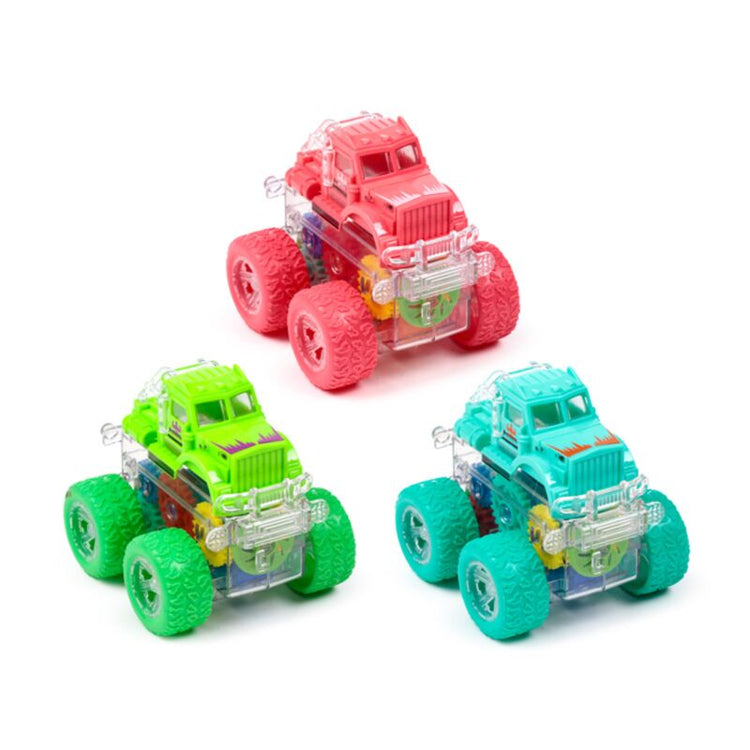 Stunt -Traktor -Reibung Push Trek Actionspielzeug