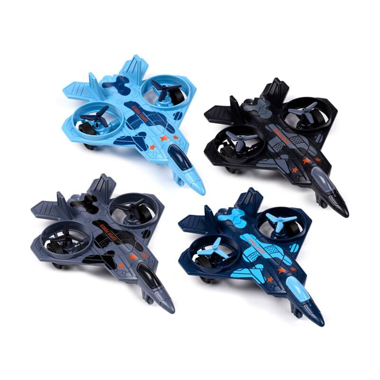 Stealth Fighter Jet Frictioned Action Toys Pushed Action Toys