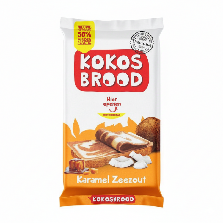 Theunisse Kokosbrot Karamell Meersalz (12x 275g)