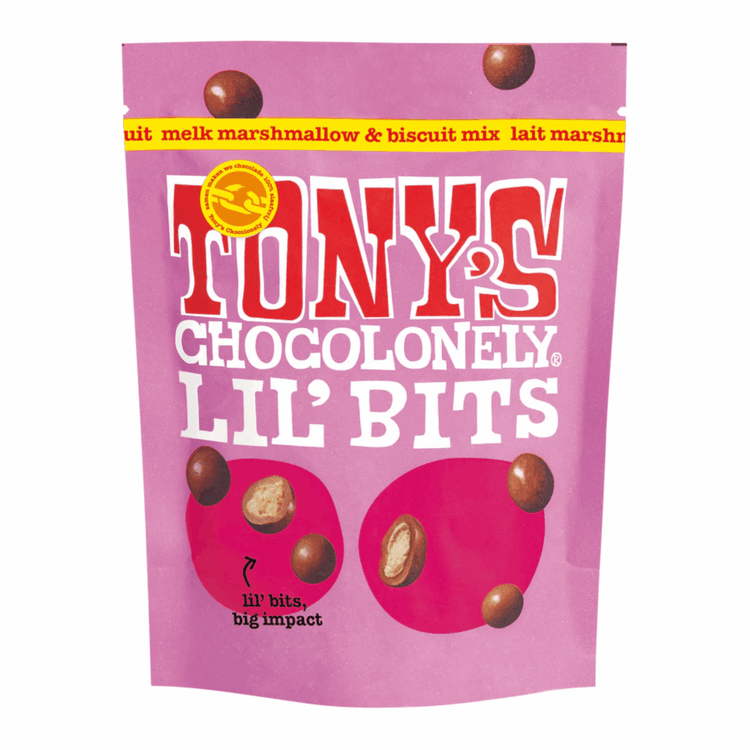 Tony's chocolonely Lil' Bits Milch-Marshmallow-Keks (8x 150gr)