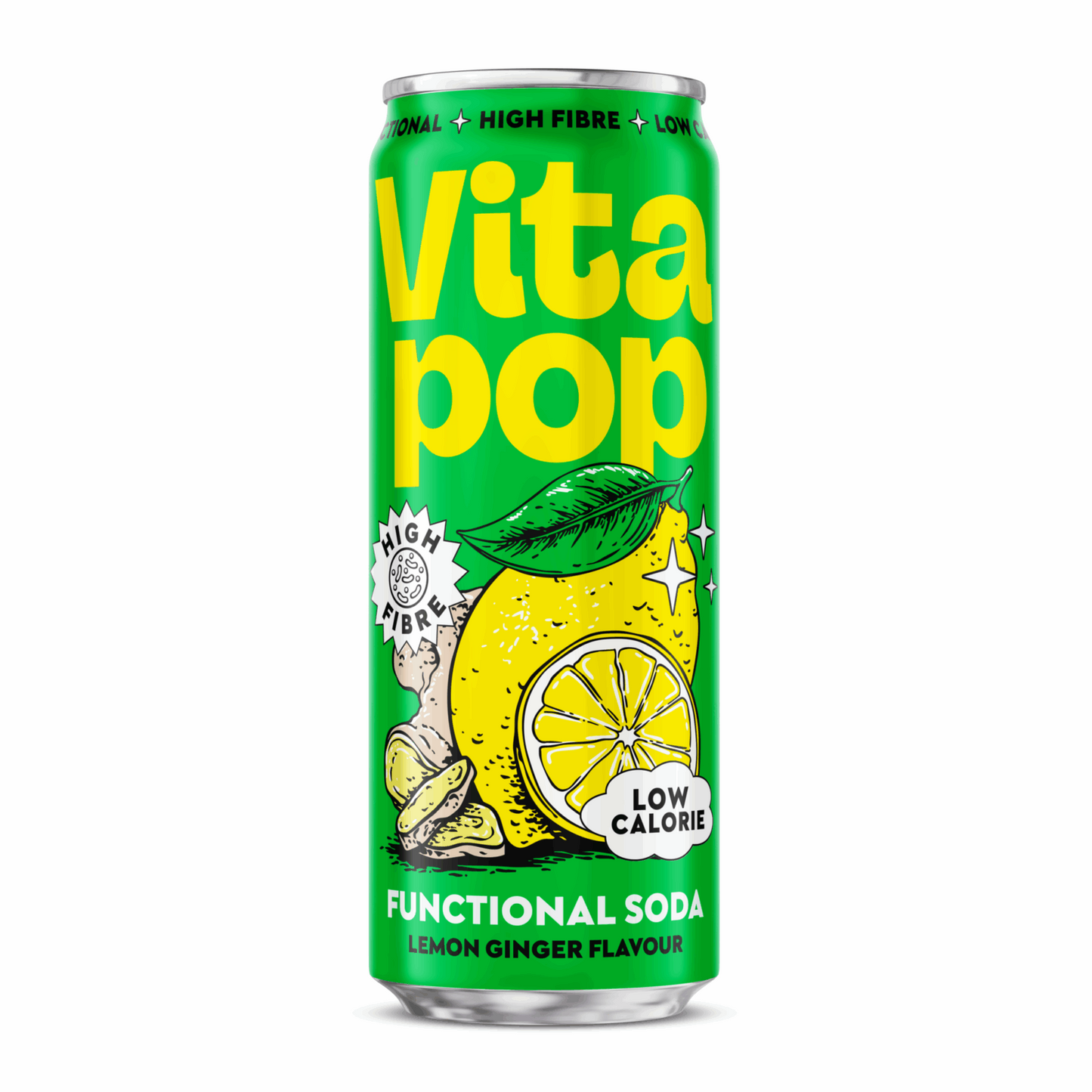 Vita Pop Soda Zitrone Ingwer (12x 33cl)
