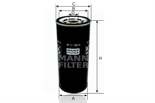 Mann Filter Mann Ölfilter hydraulisch (nml)