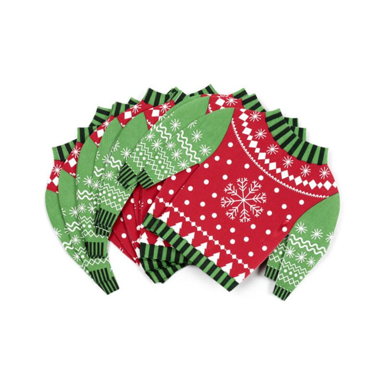 Weihnachtspulloveranzug von 12 3-layerer Papierparty-Nickerchen