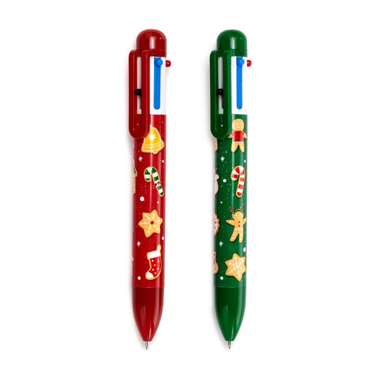 Weihnachtsbaher Street Multi -Gelened -Stift (6 Farben)