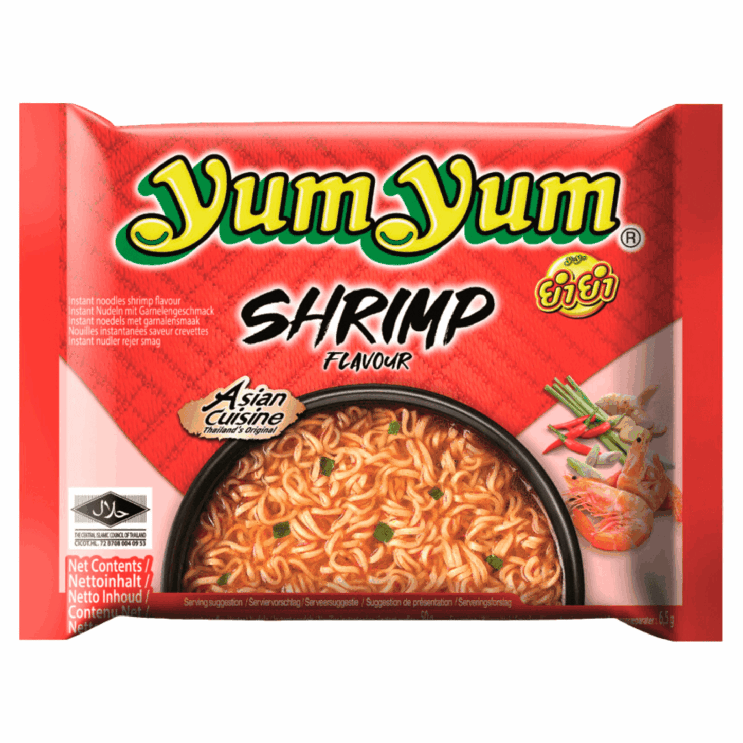 Yum Yum Garnelennudeln (30x 60 gr)