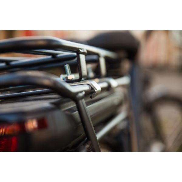 Universal-Aufsatzträger Steco für das E-Bike – mattschwarz