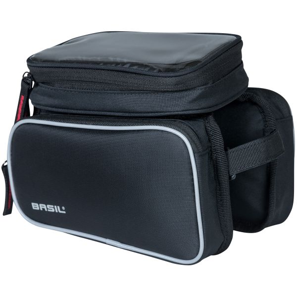 Basil Sport Design Rahmentasche double M schwarz