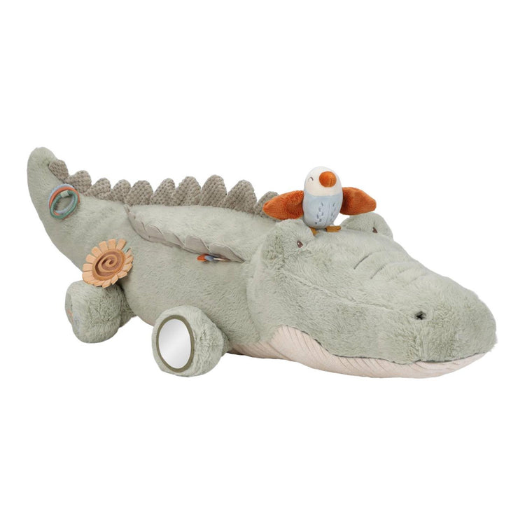 Little Dutch Safari Friends Aktivitätskuscheltier Krokodil XL