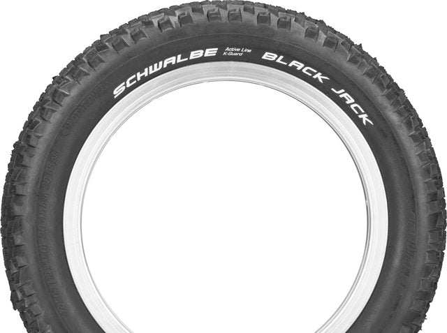 Schwalbe Reifen 12 1 2x1.90 (47-203) Schwarzer Jack Black