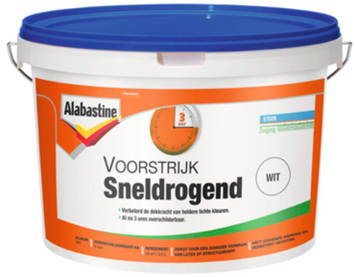 Alabastine-Grundierung, schnelltrocknend, weiß, 2,5 l – 5256699
