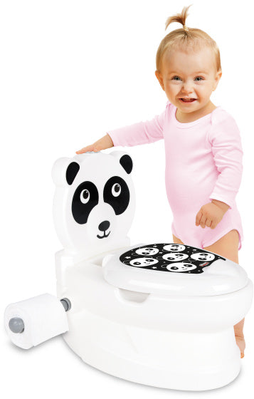 Pilsan Panda Educational Plaspot Wit Black