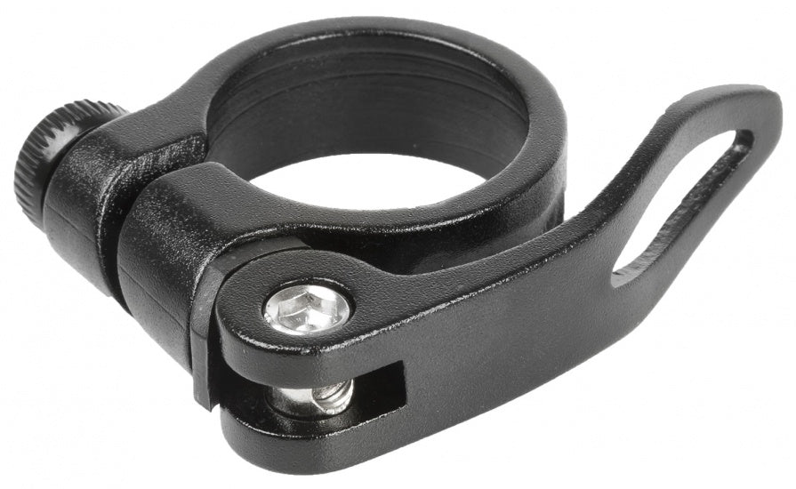 M-Wave Sattel-Seite Clip mit schnellem Spanner 34,9 mm schwarz