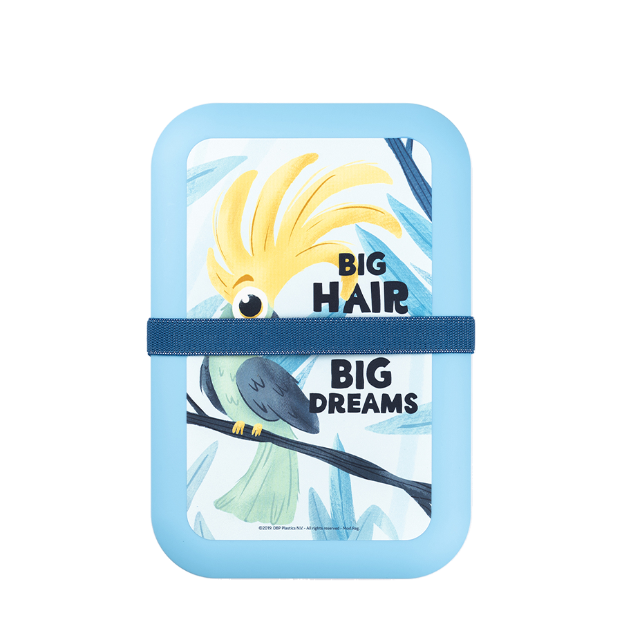 Bild amüsieren plus Lunchbox Teenager große Haare groß